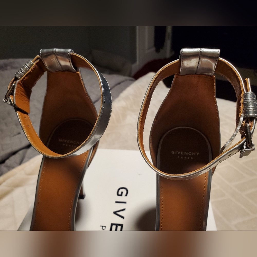 Givenchy Silver Stilettos - image 4